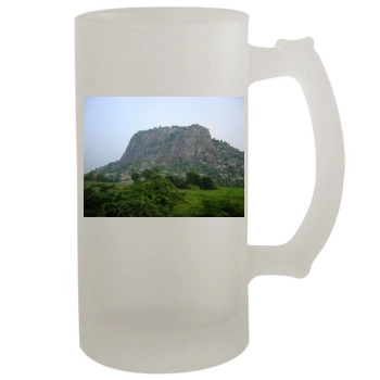 Mountains 16oz Frosted Beer Stein