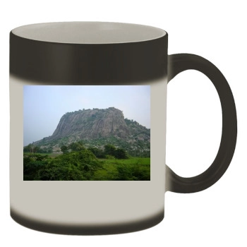 Mountains Color Changing Mug