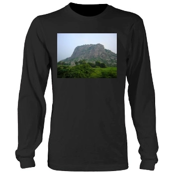 Mountains Men's Heavy Long Sleeve TShirt