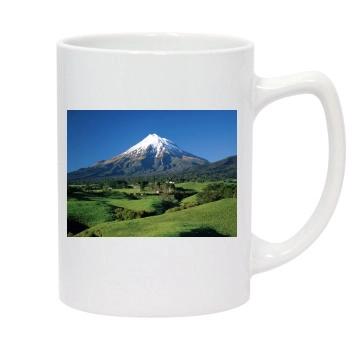 Mountains 14oz White Statesman Mug