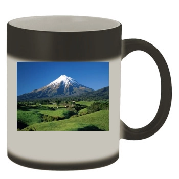 Mountains Color Changing Mug