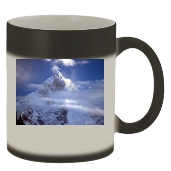 Mountains Color Changing Mug