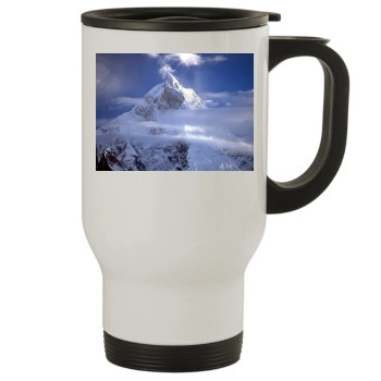 Mountains Stainless Steel Travel Mug