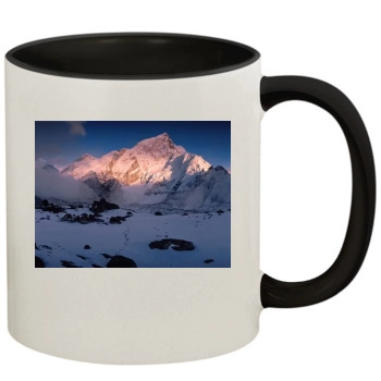 Mountains 11oz Colored Inner & Handle Mug