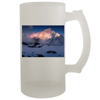 Mountains 16oz Frosted Beer Stein