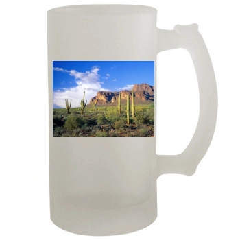 Mountains 16oz Frosted Beer Stein