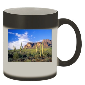 Mountains Color Changing Mug