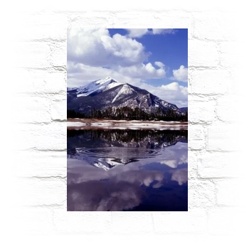 Mountains Metal Wall Art