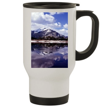 Mountains Stainless Steel Travel Mug