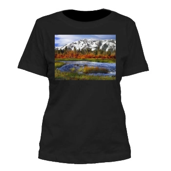 Mountains Women's Cut T-Shirt