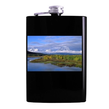 Mountains Hip Flask