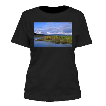 Mountains Women's Cut T-Shirt