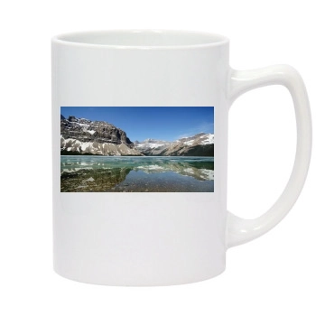 Mountains 14oz White Statesman Mug