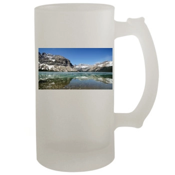 Mountains 16oz Frosted Beer Stein