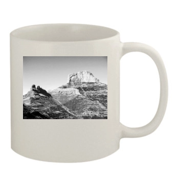 Mountains 11oz White Mug