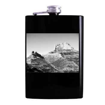 Mountains Hip Flask