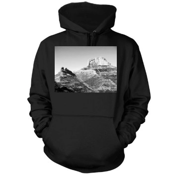 Mountains Mens Pullover Hoodie Sweatshirt