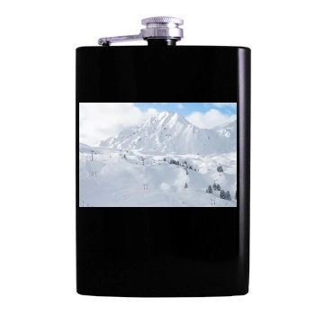 Mountains Hip Flask