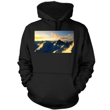 Mountains Mens Pullover Hoodie Sweatshirt