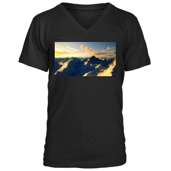 Mountains Men's V-Neck T-Shirt