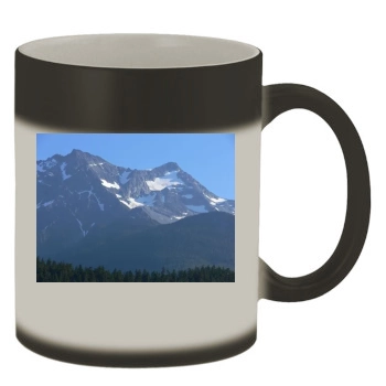 Mountains Color Changing Mug