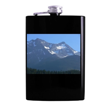 Mountains Hip Flask