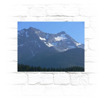 Mountains Metal Wall Art