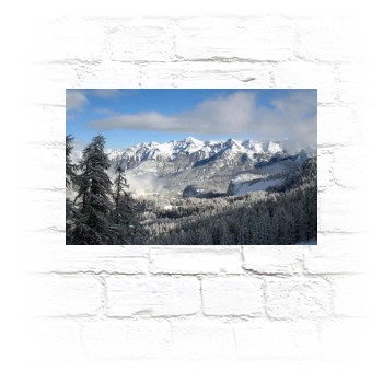 Mountains Metal Wall Art