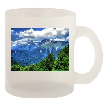 Mountains 10oz Frosted Mug