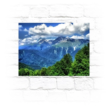 Mountains Metal Wall Art