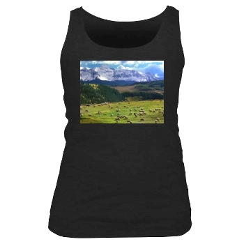 Mountains Women's Tank Top