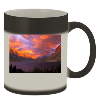 Mountains Color Changing Mug