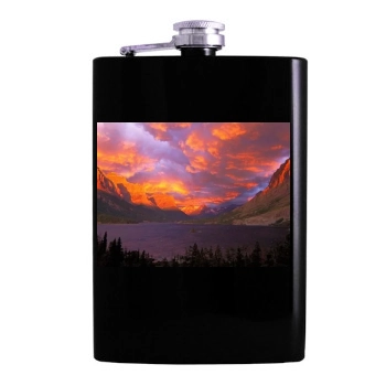 Mountains Hip Flask