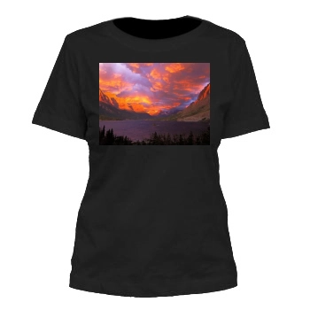 Mountains Women's Cut T-Shirt