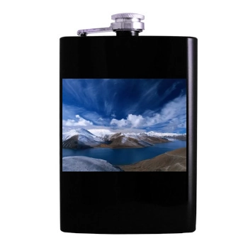 Mountains Hip Flask