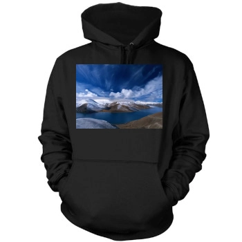 Mountains Mens Pullover Hoodie Sweatshirt