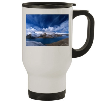 Mountains Stainless Steel Travel Mug