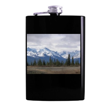 Mountains Hip Flask