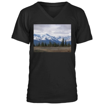 Mountains Men's V-Neck T-Shirt