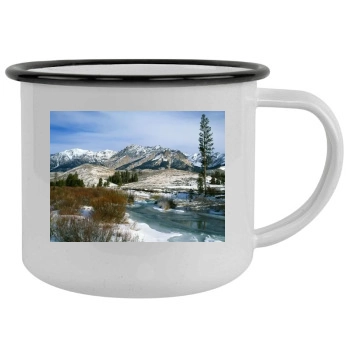 Mountains Camping Mug