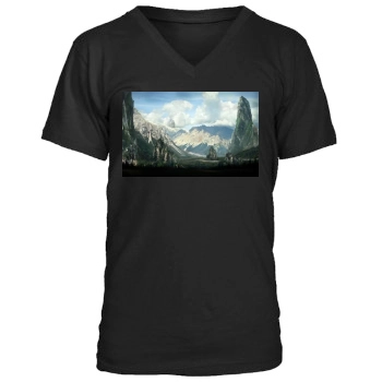 Mountains Men's V-Neck T-Shirt