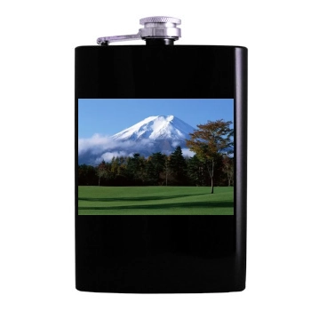 Mountains Hip Flask