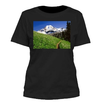 Mountains Women's Cut T-Shirt