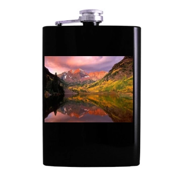 Mountains Hip Flask