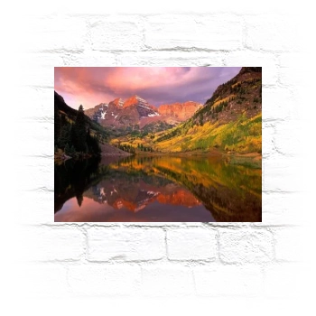 Mountains Metal Wall Art