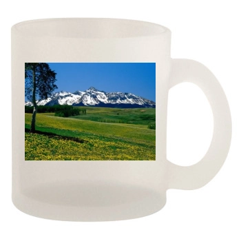 Mountains 10oz Frosted Mug