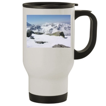 Mountains Stainless Steel Travel Mug