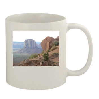 Mountains 11oz White Mug