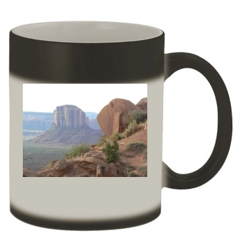 Mountains Color Changing Mug