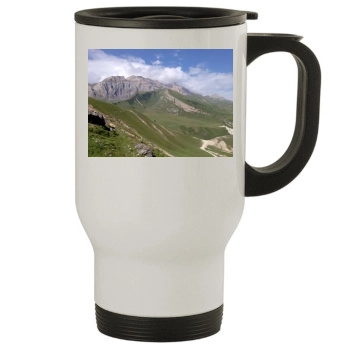 Mountains Stainless Steel Travel Mug